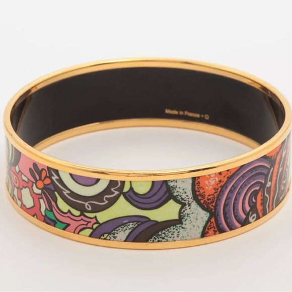 Hermes Enamel GM Bangle - Picture 2 of 4
